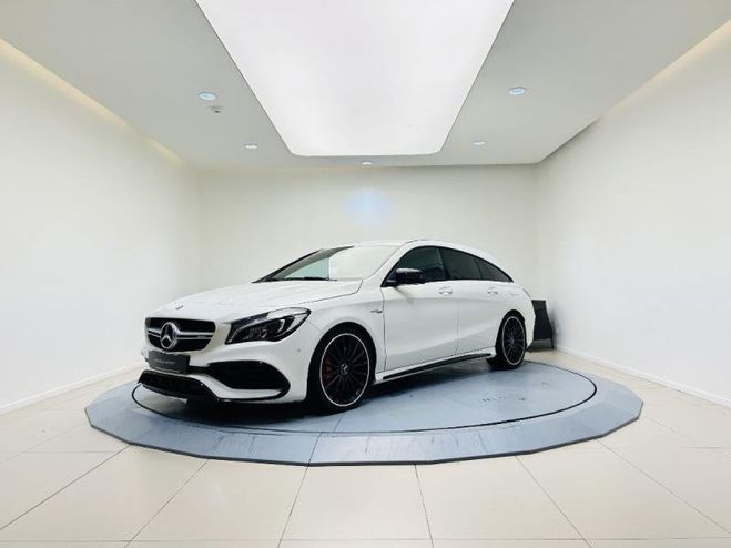 Mercedes Classe CLA ng Brake 45 AMG 381ch 4Matic Speedshift  Blanc Cirrus de 2016
