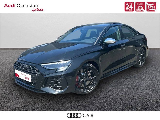 Cliquer pour voir la photo suivante Audi RS3 BERLINE 2.5 TFSI 400 S tronic 7 Quattro Noir de 2022