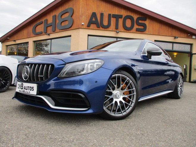 Mercedes Classe C 63 AMG S coup� pack performance V8 510 c Bleu de 2019