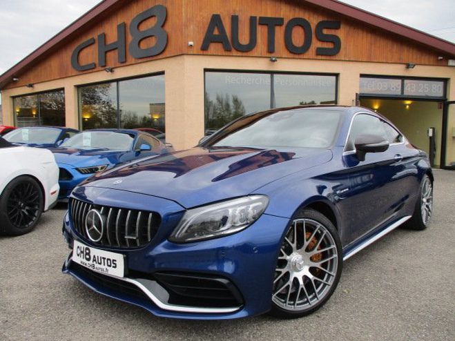 Mercedes Classe C 63 AMG S coup� pack performance V8 510 c Bleu de 2019