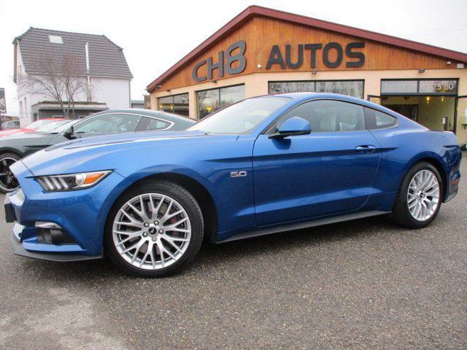 Ford Mustang V8 5.0 GT Fastback *dispo et visible sur Bleu de 2017