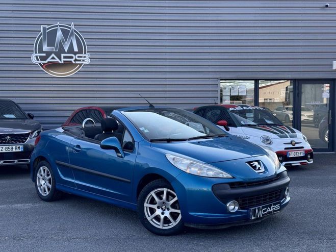 Peugeot 207 CC 1.6 VTi 16V 120 CABRIOLET Sport BLEU CLAIR de 2009