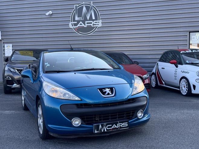 Peugeot 207 CC 1.6 VTi 16V 120 CABRIOLET Sport BLEU CLAIR de 2009