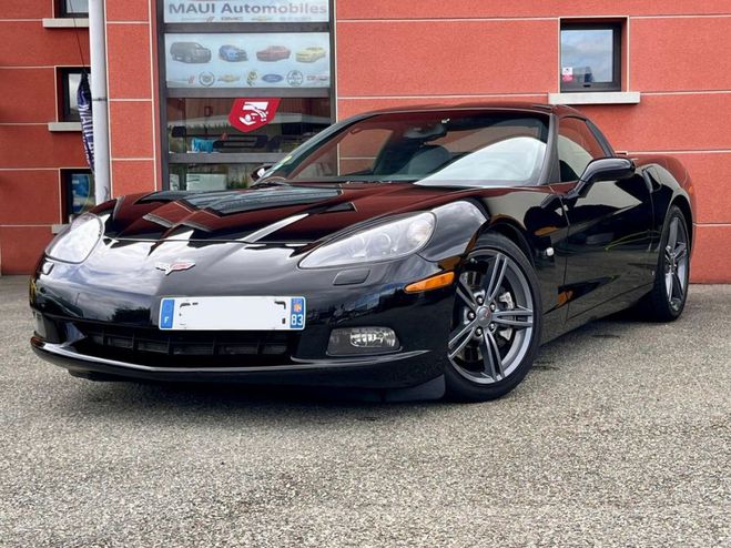 Chevrolet Corvette C6 LS3 Targa Comptition faible kms Euro Noir de 2009