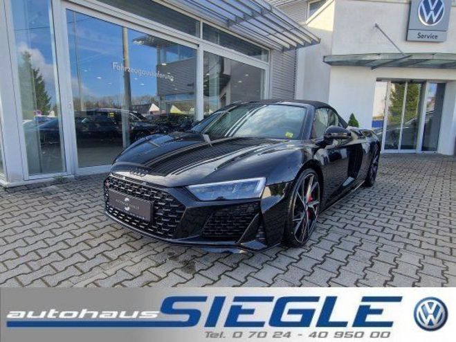 Audi R8 V10 5.2L RWD 540 Pack Full Black B&O JA  Noire de 2020