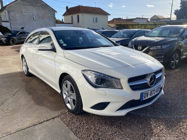 Mercedes Classe CLA ng Brake 220 CDI 177ch Inspiration 7G-DC BLANC de 2015