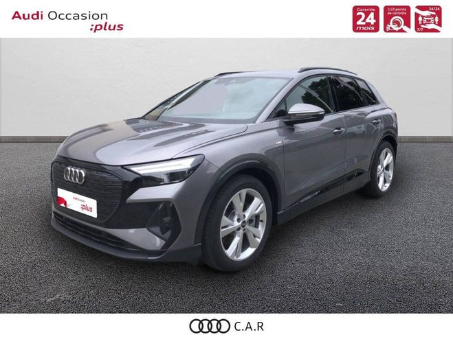Cliquer pour voir la photo suivante Audi Q4 E-Tron 40 204 ch 82 kWh S line GRIS THYPHON METALLISE de 2022