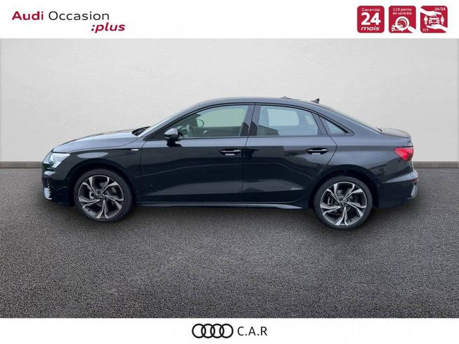 Audi A3 Berline 35 TDI 150 S tronic 7 S Line NOIR MYTHIC METALLISE de 