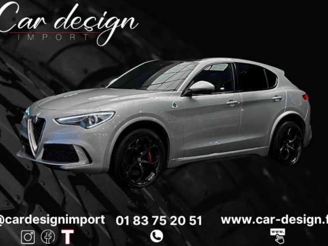 Alfa romeo Stelvio 2.9 V6 510ch Quadrifoglio Q4 AT8 Gris Mtallis de 2019