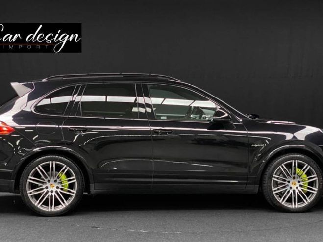 Porsche Cayenne 3.0 V6 462ch E-Hybrid Platinum Edition Noir Mtallis de 2017