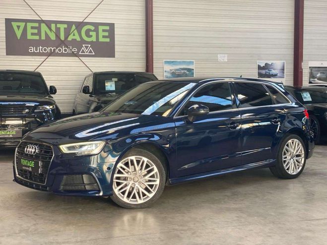 Audi A3 Sportback 1.4 TFSI COD 150 S tronic 7 De Bleu de 2017