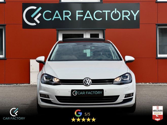 Volkswagen Golf 1.4 TSI 125 DSG Carat / Toit Ouvrant / X Blanc de 2016