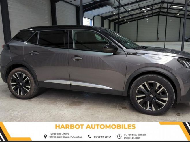 Peugeot 2008 1.2 puretech 130cv eat8 gt + toit pano j Gris platinium / toit noir de 2023