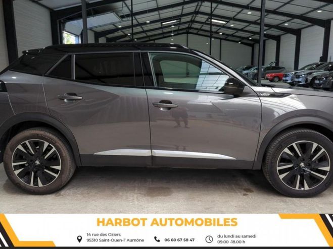 Peugeot 2008 1.2 puretech 130cv eat8 gt + toit pano j Gris platinium / toit noir de 2023