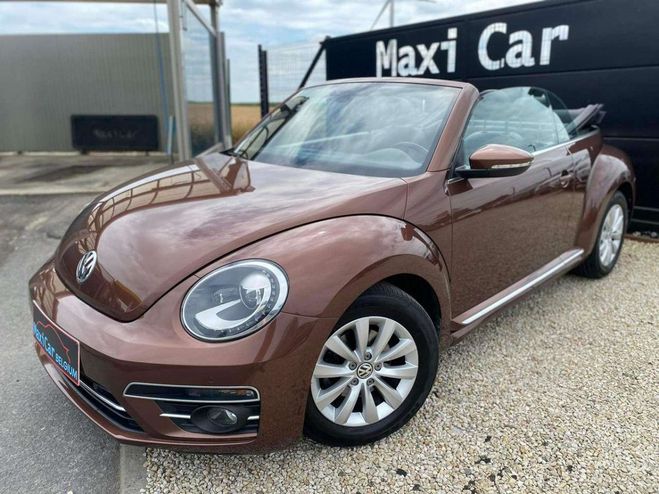 Volkswagen Beetle 1.2 TSI Design-1er propritaire-113.000  Brun de 