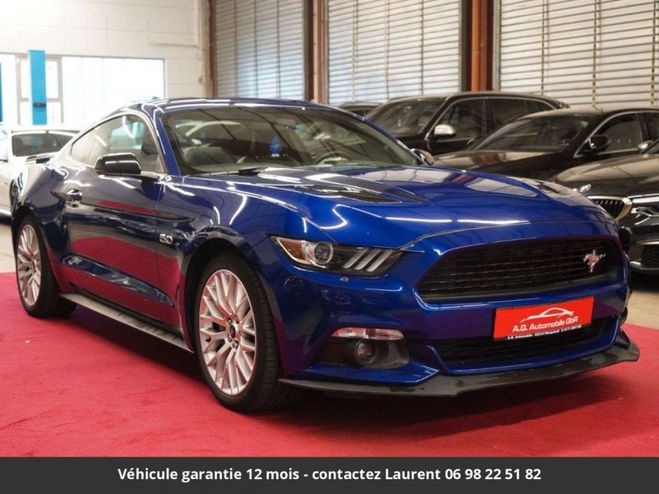 Ford Mustang gt 5.0 v8 california 1ere main hor homol Bleu de 2016