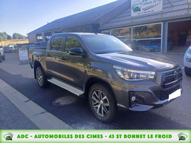 Toyota HI LUX IV 4WD 2.4 D-4D DOUBLE CAB LEGENDE AUTO Gris Fonc de 2019