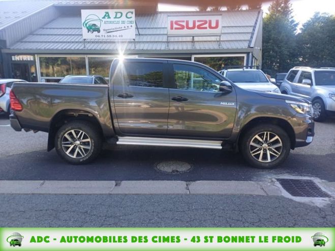 Toyota HI LUX IV 4WD 2.4 D-4D DOUBLE CAB LEGENDE AUTO Gris Fonc de 2019