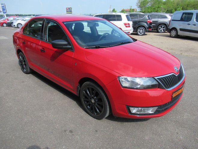 Skoda Rapid 1.2 MPI 75 ch Active Rouge de 2013