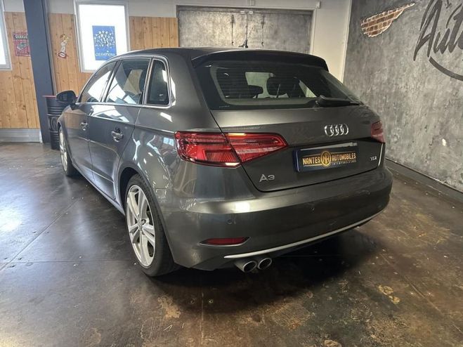 Audi A3 Sportback 2.0 TDI 150 S tronic 6 Gris de 2016