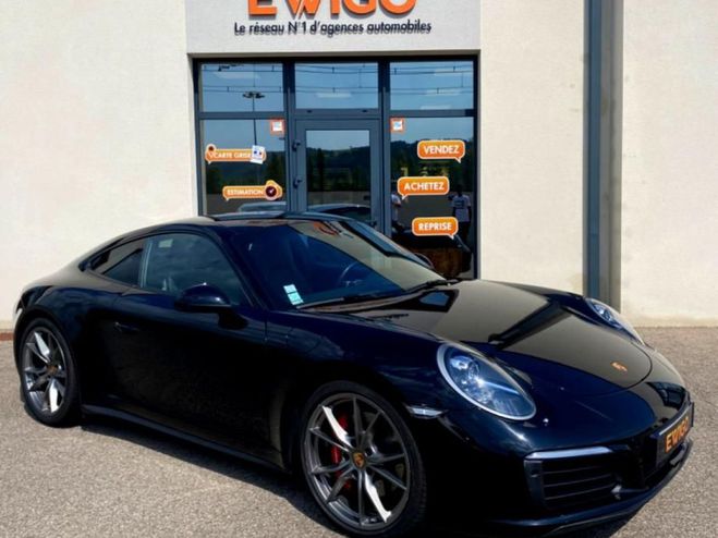 Porsche 911 COUPE 991 4S 3.0 420CH PDK ROUES AR DIRE Noir de 2017