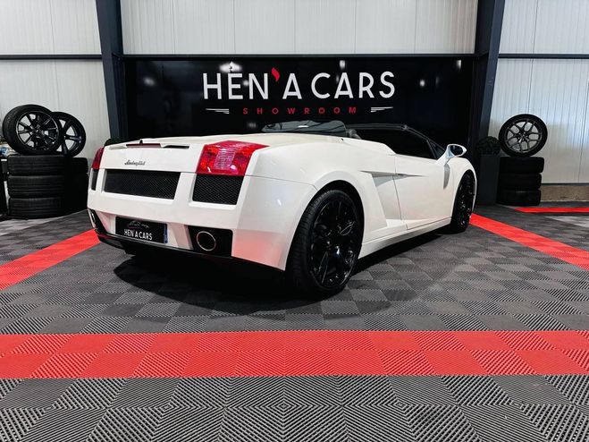Lamborghini Gallardo Spyder 5.0 Blanc de 2008