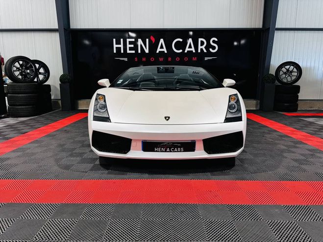 Lamborghini Gallardo Spyder 5.0 Blanc de 2008
