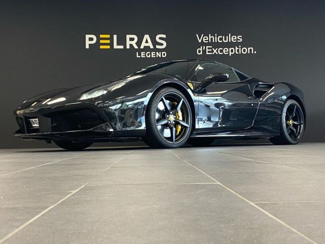 Ferrari 488 GTB V8 3.9 T 670ch Nero Daytona de 2015