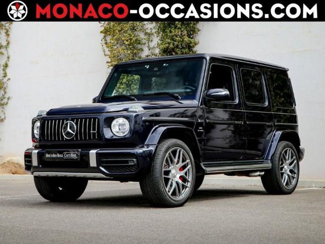 Mercedes Classe G 63 AMG 585ch Speedshift Plus Bleu Cavansite de 2019