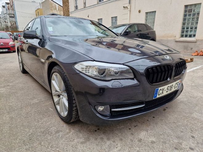 BMW Serie 5 SRIE F10 ACTIVE HYBRID 340ch TRES BON E Gris de 2013