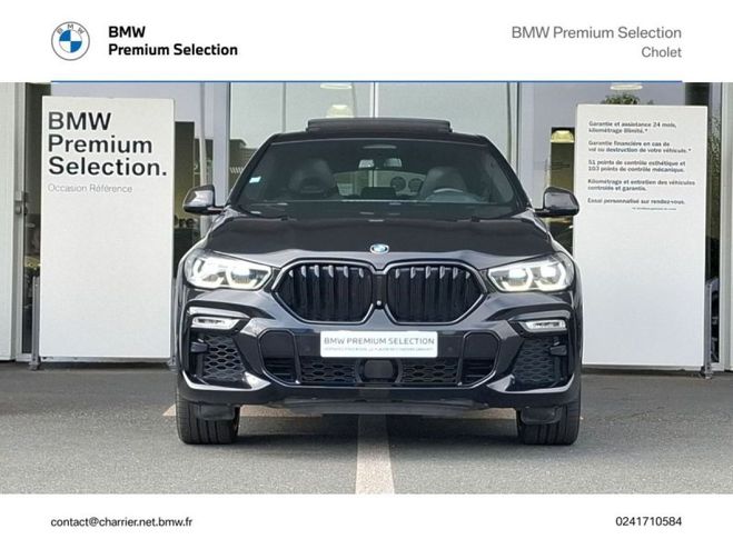 BMW X6 M50dA 400ch Carbonschwarz de 2020