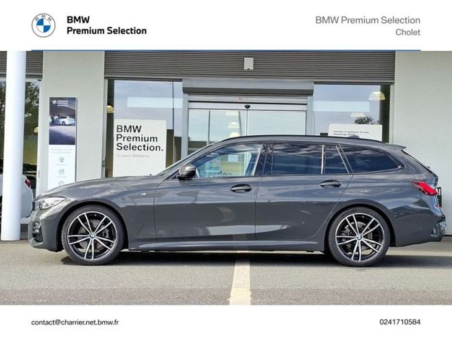 BMW Serie 3 Touring 318dA MH 150ch M Sport Bmw Individual Dravitgrau de 2021