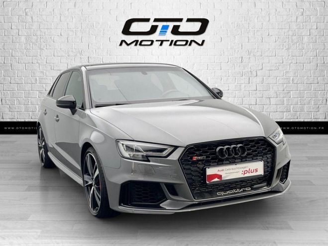 Audi RS3 SPORTBACK VMAX/PANO/PackRS - 2.5 TFSI 40 Gris de 2019