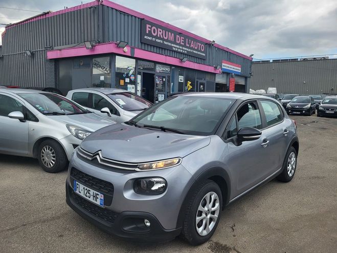 Citroen C3 III (2) 1.5 BLUEHDI 100 S&S BVM6 FEEL BU Gris fonc de 2019