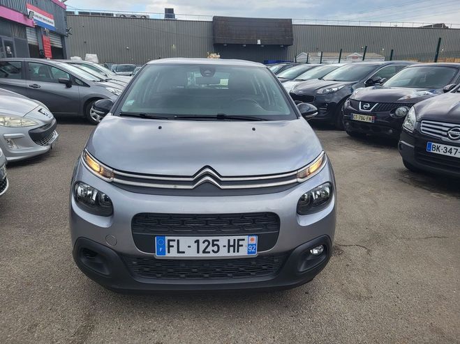 Citroen C3 III (2) 1.5 BLUEHDI 100 S&S BVM6 FEEL BU Gris fonc de 2019