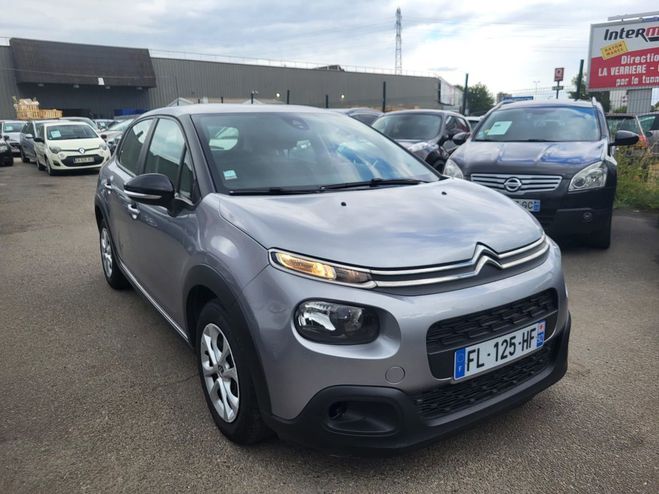 Citroen C3 III (2) 1.5 BLUEHDI 100 S&S BVM6 FEEL BU Gris fonc de 2019