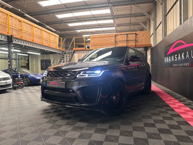 Land rover Range Rover Sport SVR V8 5.0L 575ch - ORIGINE FRANCE Noir de 2018