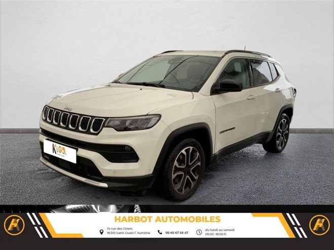 Jeep Compass ii 1.5 turbo t4 130 ch e-hybrid bvr7 lim Blanc, BLANC de 2022