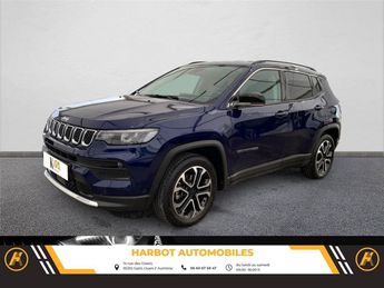  Voir détails -Jeep Compass 1.3 turbo t4 130 ch bvm6 limited à Saint-Ouen-l'Aumne (95)