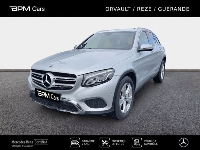 Mercedes GLC 220 d 170ch Executive 4Matic 9G-Tronic E Argent Iridium de 2018