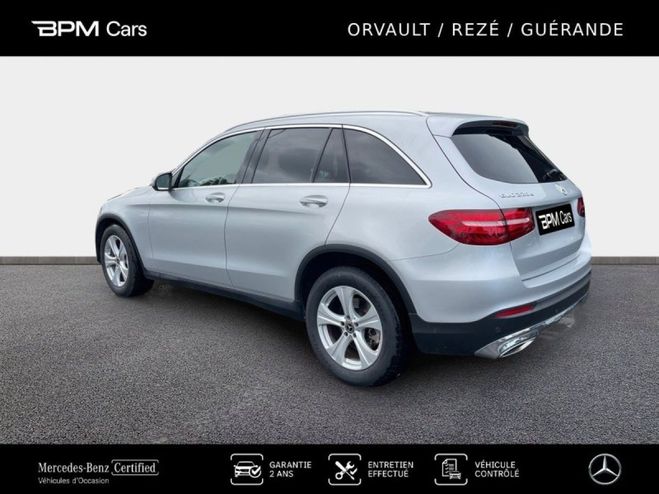 Mercedes GLC 220 d 170ch Executive 4Matic 9G-Tronic E Argent Iridium de 2018