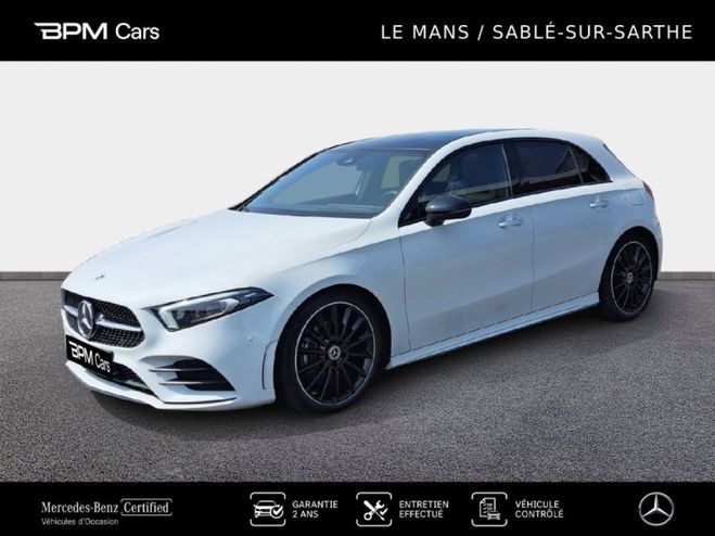 Mercedes Classe A 200 163ch AMG Line 7G-DCT 9cv Blanc Polaire de 2022