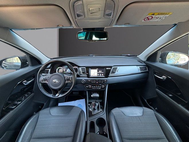 Kia Niro 1.6 GDi Hybride 141 ch DCT6 Design Gris Nacre de 2018