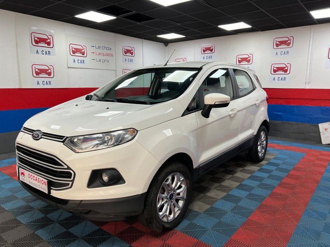 Ford Ecosport 1.0 EcoBoost 125 Titanium 57.000 KM Blanc de 2015