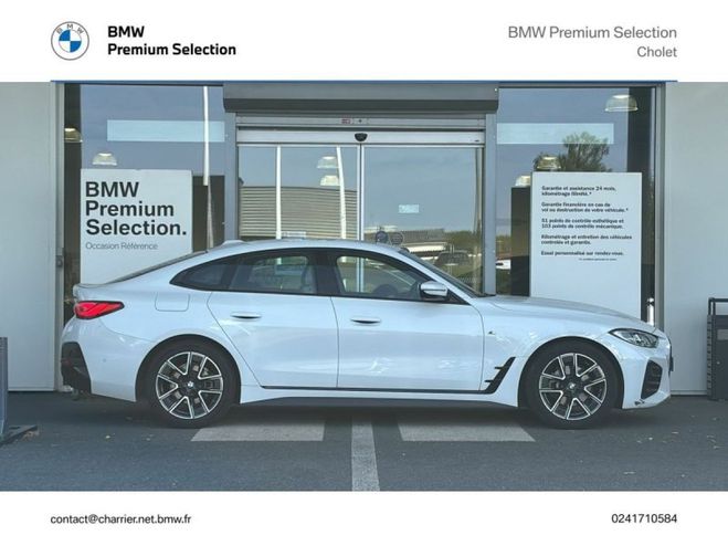 BMW Serie 4 Gran Coupe 420dA 190ch M Sport Blanc de 2022