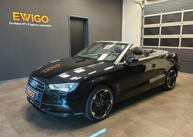 Audi A3 CABRIOLET 1.8 TFSI 180ch AMBITION S-TRON Noir de 2014