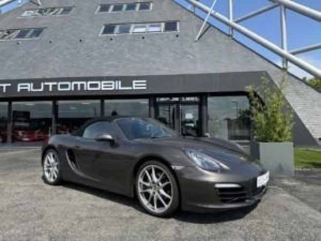 Porsche Boxster (981) 2.7 265CH PDK Brun Anthracite de 2014