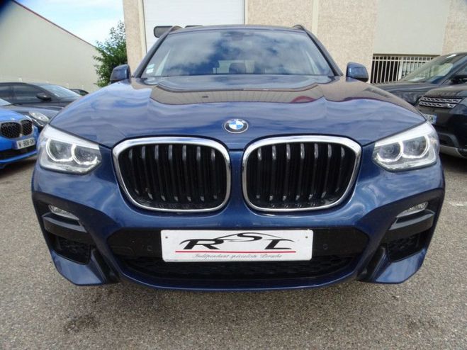 BMW X3 (G01) XDRIVE20DA 190CH M SPORT Bleu de 2017