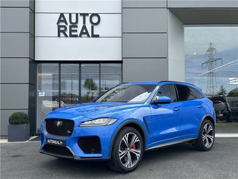  Voir détails -Jaguar F Pace V8 - 550 ch Supercharged AWD BVA8 SVR à Mrignac (33)
