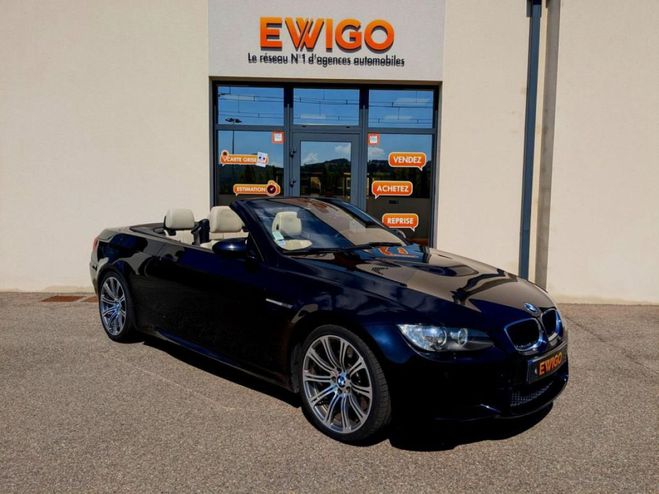 BMW M3 cabriolet 4.0 420ch dkg m drive chassis  Noir de 2011